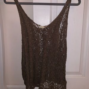 Crochet tank top